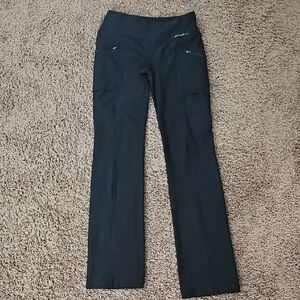 Eddie Bauer Women's Straight Leg Black Pants